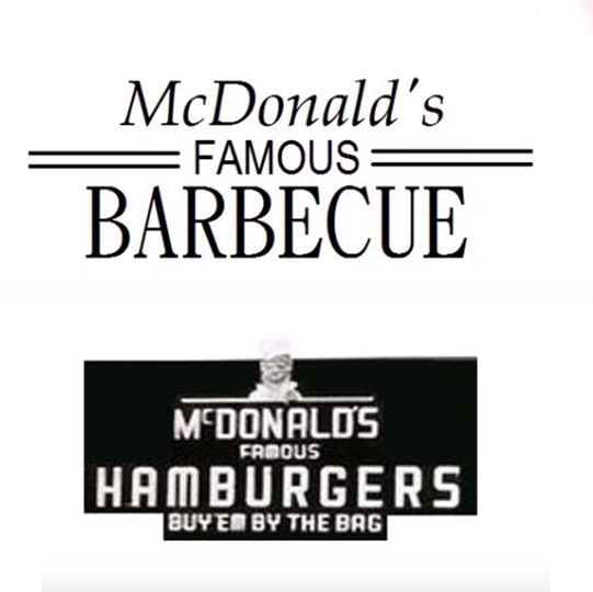 麦当劳汉堡标志