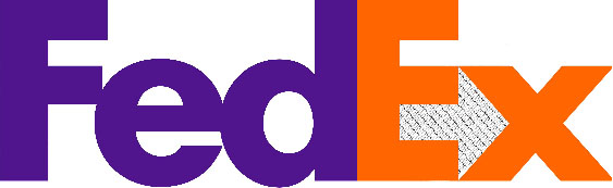FedEx 商标logo视觉中的箭头