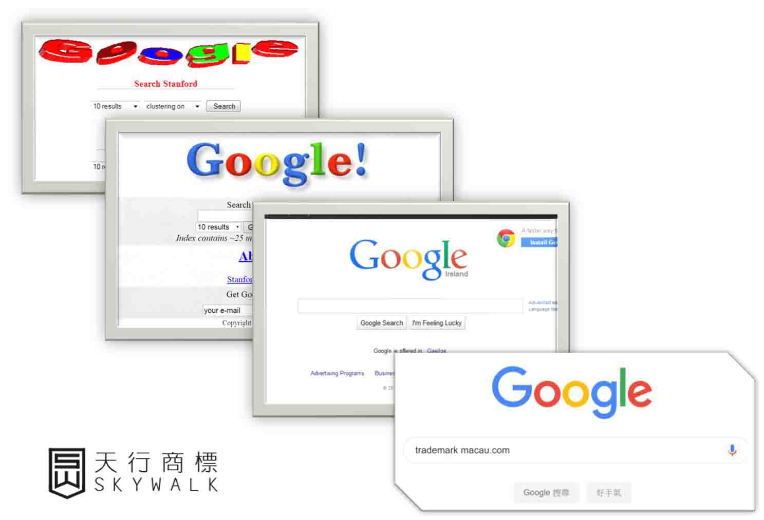 Google Search 介面上的Logo