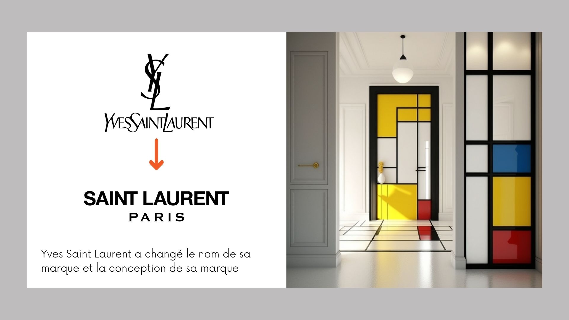 YSL, la marque Saint Laurent