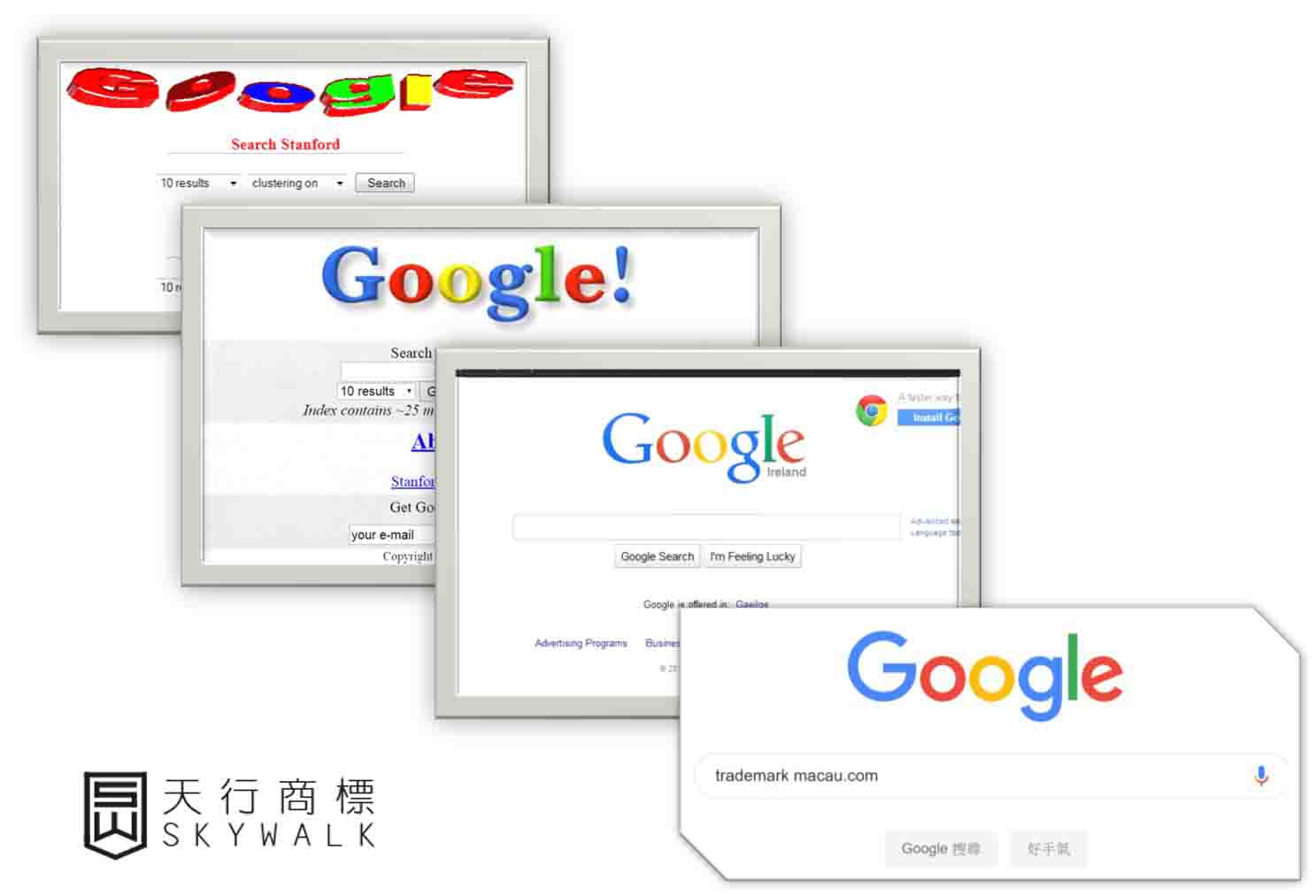 Google Search 界面上的Logo